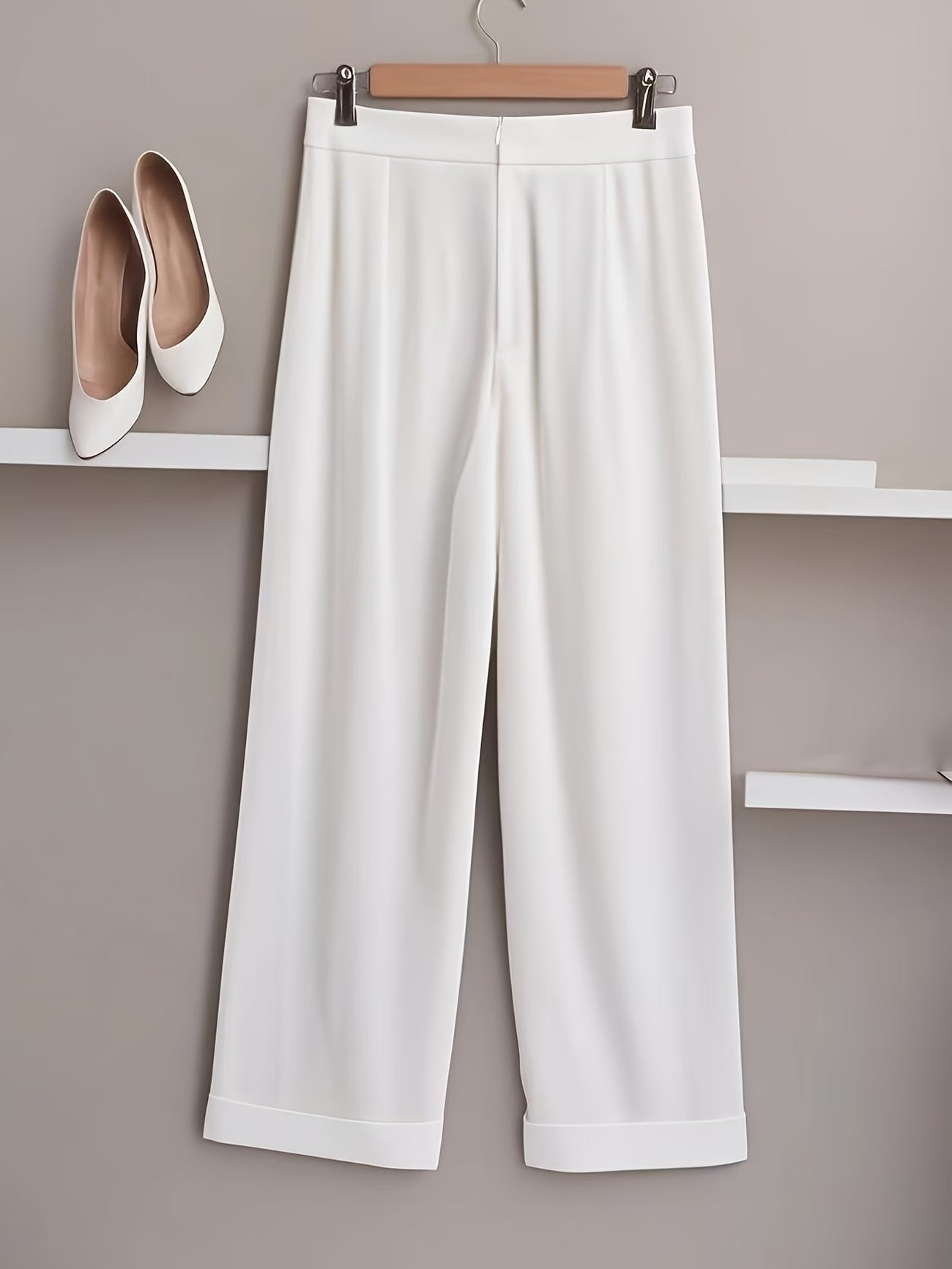Stylish Women’s Ribbed Co-Ord Set with Palazzo Pants