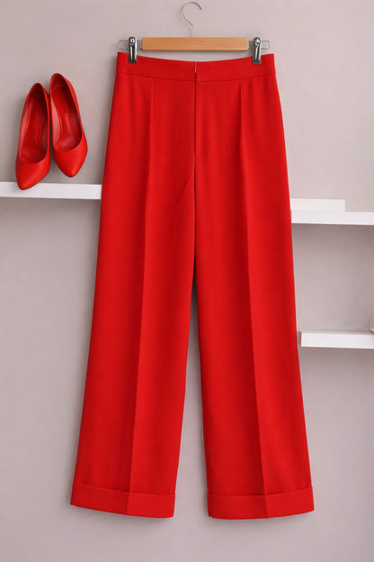 Stylish Women’s Ribbed Co-Ord Set with Palazzo Pants